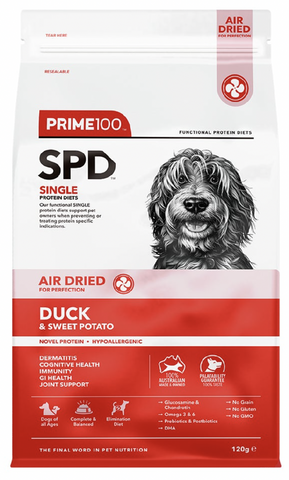 Prime100 SPD Air Dried Duck & Sweet Potato 120g