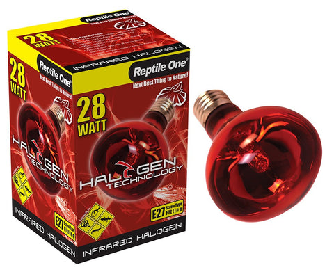 Reptile One Infrared Halogen 28W Heat Lamp E27