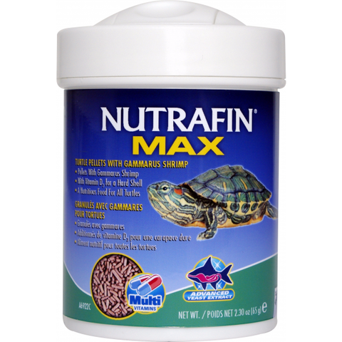 Nutrafin Max Turtle Pellets with Gammarus Shrimp 65gm