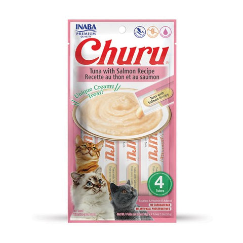 Inaba Churu Puree Tuna with Salmon 56g