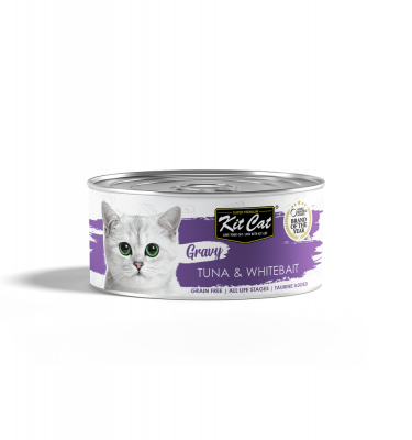 Kit Cat GF Tuna & Whitebait GRAVY 70g