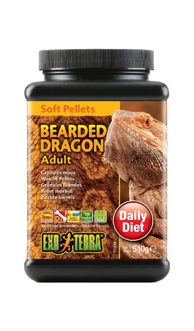Exo Terra Adult Bearded Dragon Soft Pellet 540gm