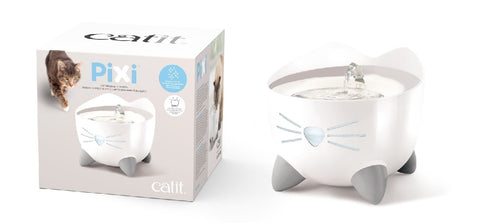 Pixi Cat Fountain Stainless Steel