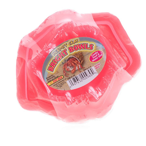 Zoo Med Hermit Crab Bright Bowls Neon Red