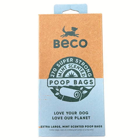 Beco Poop Bags Peppermint Scented 270pk