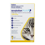 Revolution Plus Yellow Kitten/Small Cat 3pk
