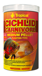 Tropical Cichlid Carnivore Medium Pellets 360g
