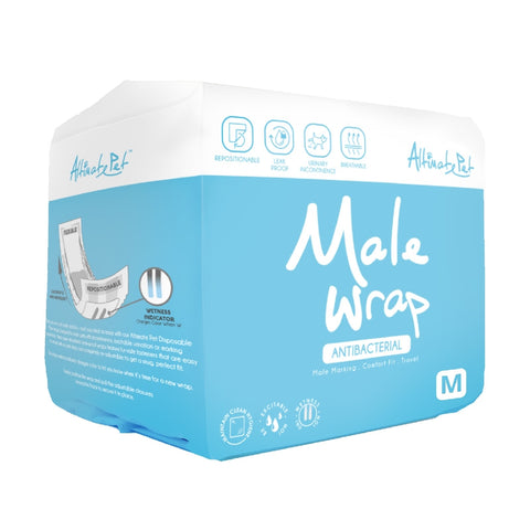 Altimate Pet Male Wraps Medium 9pk