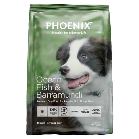 Phoenix Puppy Ocean Fish & Barramundi 13kg
