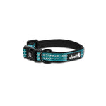 Alcott Adventure Reflective Collar Blue Small