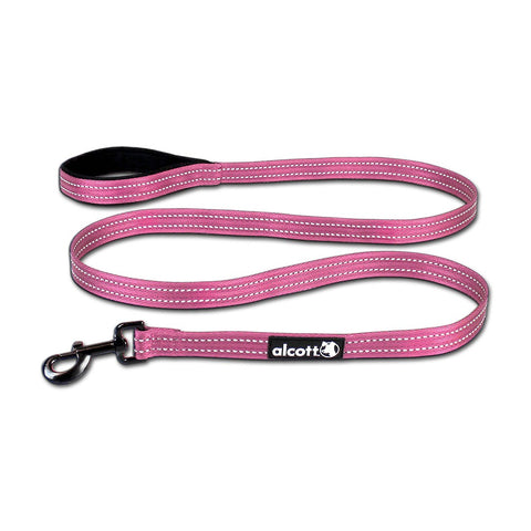 Alcott Adventure Nylon Leash Pink Large