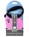 Alcott Adventure Retractable Leash Pink Small 5m
