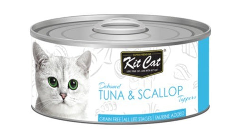 Kit Cat GF Tuna & Scallop 80gm