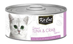 Kit Cat GF Tuna & Crab Cat Food 80gm