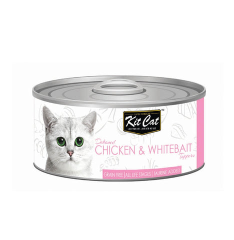 Kit Cat GF Chicken & Whitebait 80gm