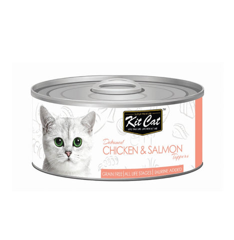 Kit Cat GF Chicken & Salmon 80gm