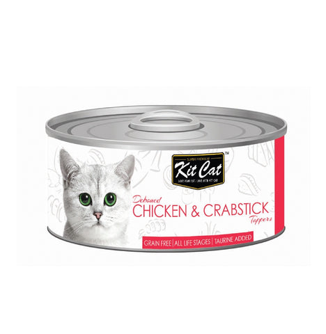Kit Cat GF Chicken & Crabstick 80gm