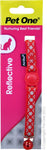 Pet One Cat Collar Red Snow 30cm