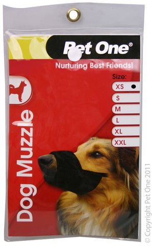 Pet One Nylon Muzzle XS