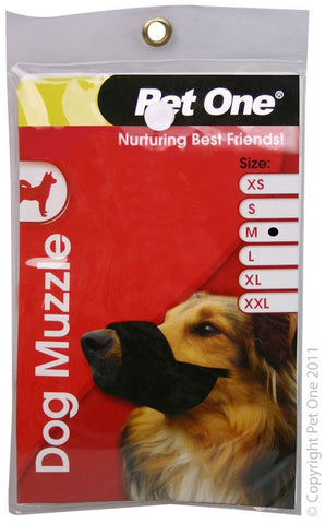 Pet One Nylon Muzzle M
