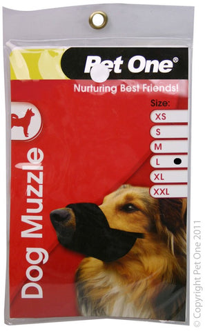 Pet One Nylon Muzzle L