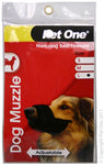 Pet One Adjustable Nylon Muzzle L