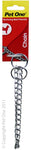 Pet One Chain Check Collar 2.5mm 45cm