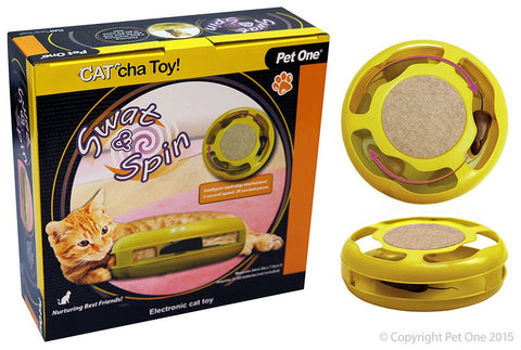 Pet One Swat and Spin Cat Toy