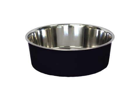 Deliso Designer Stainless Steel Bowl Black 14cm