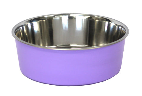 Deliso Designer Stainless Steel Bowl Purple 21cm