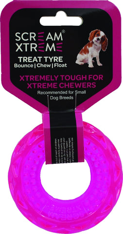 Scream Xtreme Treat Tyre Loud Pink Sml