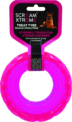 Scream Xtreme Treat Tyre Loud Pink XL