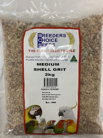 Breeders Choice Medium Shell Grit 2kg