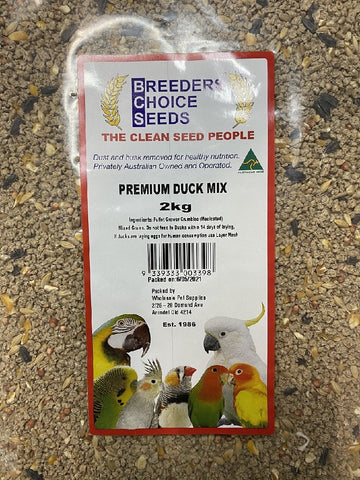 Breeders Choice Duck Mix 2kg