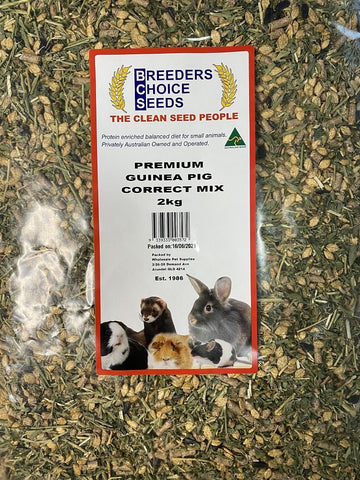Breeders Choice Correct Guinea Pig Mix 2kg