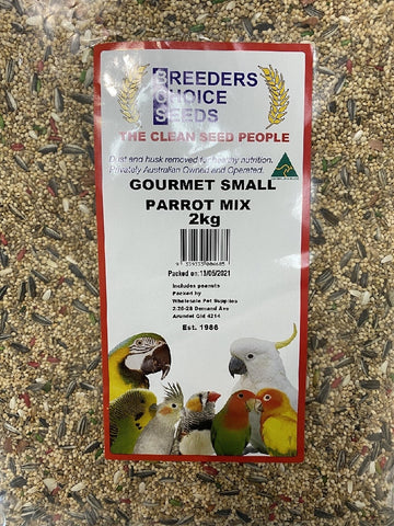 Breeders Choice Gourmet Small Parrot 2kg