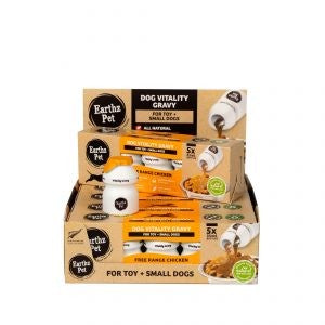 Earthz Pet Dog Vitality Gravy Small Dog Chicken 5pk